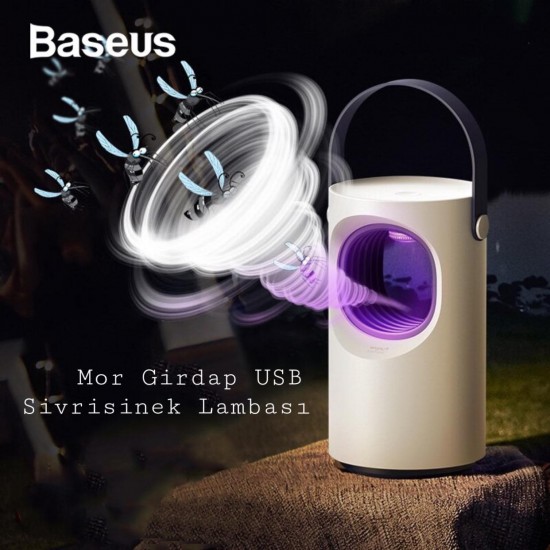 Baseus Mor Girdap USB Sivrisinek Lambası