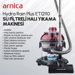 ARNİCA HYDRA RAIN Water Filter Vacuum Cleaner and Shampoo
