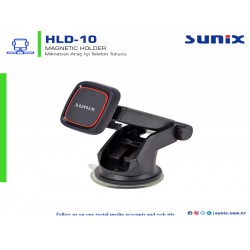 Sunix HLD10 Mıknatıslı Araç İçi Telefon Tutucu