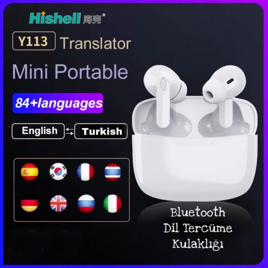 Hishell Y113 Pods Bluetooth Dil Tercüme Kulaklığı